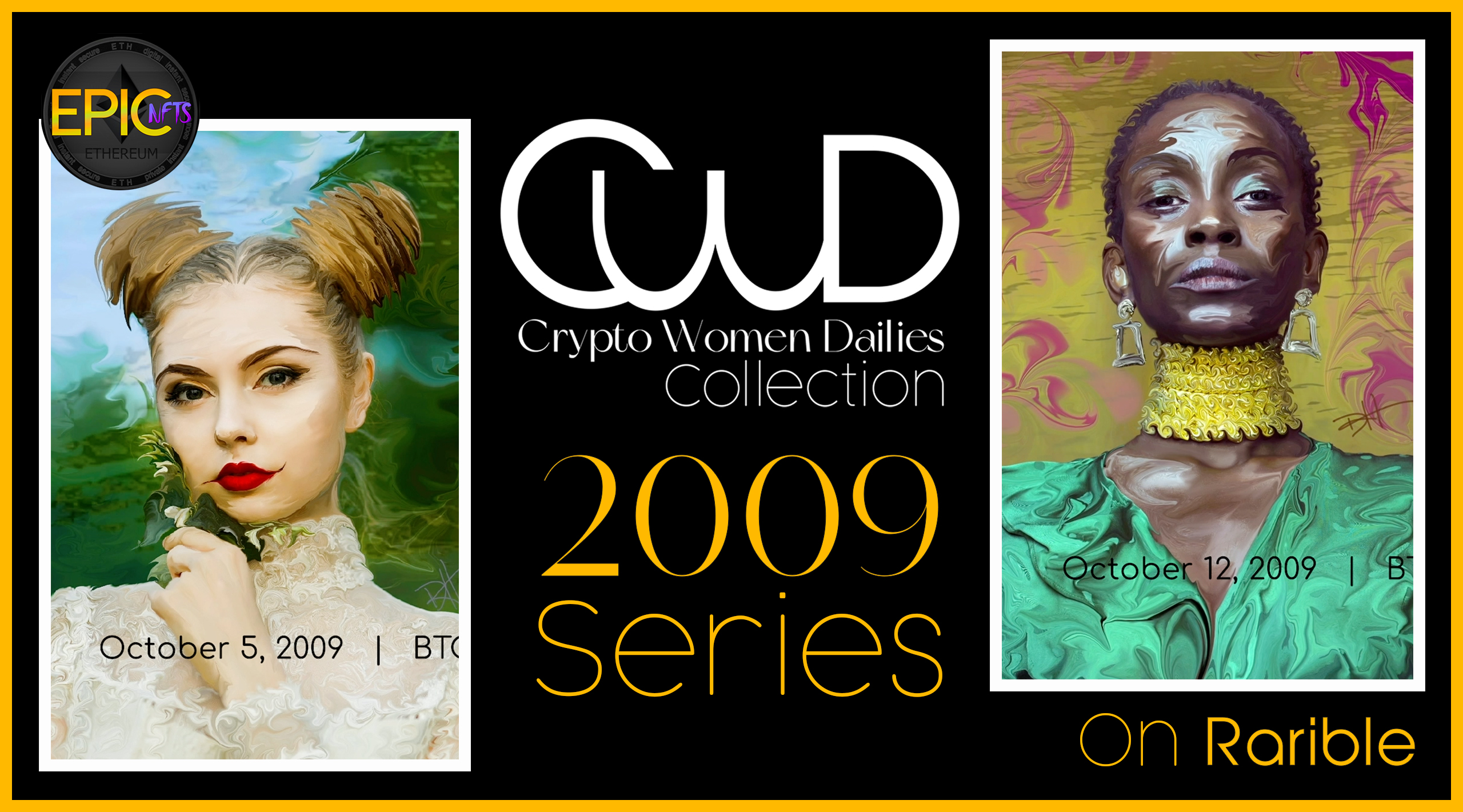 2009 Series   |   Crypto Women Dailies NFT Collection